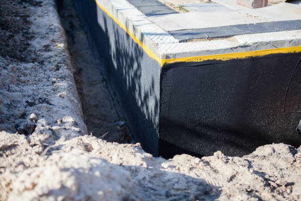 Professional Crawl Space Encapsulation technician working in Stockbridge, WI